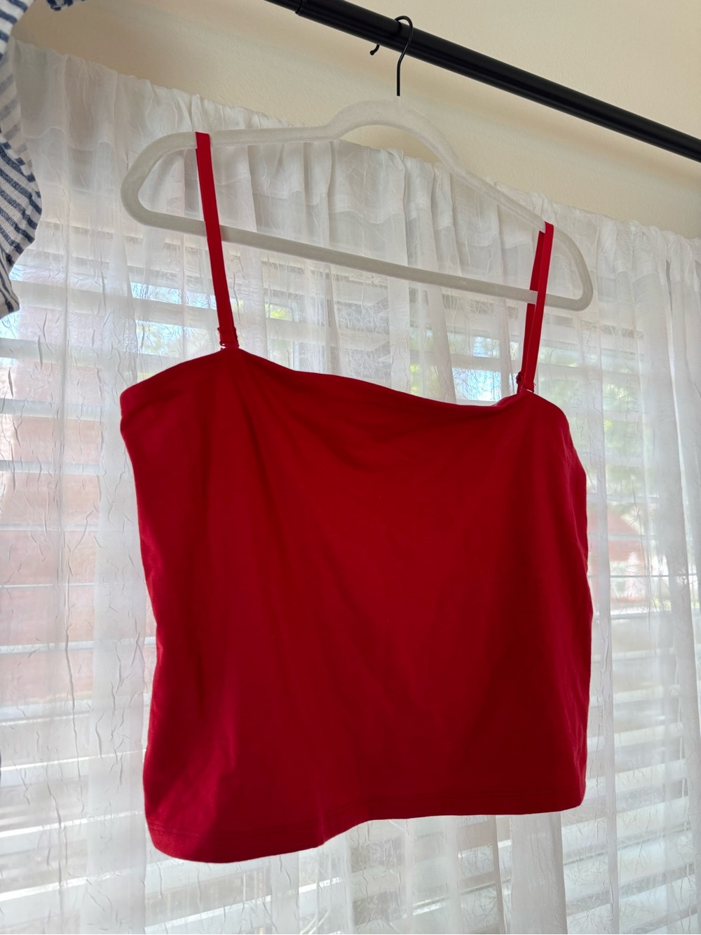 GAP Bright Red Spaghetti-Strap Camisole